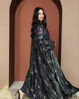 Forest Abaya - Black