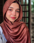 Extra Drape Hijabs - Festive Edition - Copper/Bronze