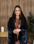 Luxe Festive Kaftan - Charcoal