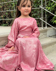 Kids Luxury Kaftan - Blush