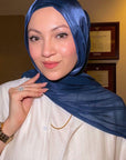 Luxe Hijab - Blueberry