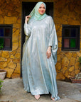 Royal Pearl Kaftan - Pistachio
