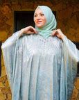 Royal Pearl Kaftan - Pistachio