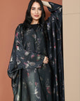 Forest Abaya - Black
