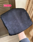 Extra Drape Hijabs - Festive Edition - Black
