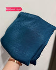Extra Drape Hijabs - Festive Edition - Teal Blue