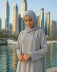 Dual-wear Everyday Essential Abaya (For quick orders & size help, WhatsApp us)