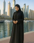Dual-wear Everyday Essential Abaya (For quick orders & size help, WhatsApp us)