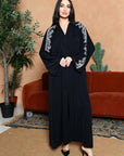 Noir Bloom Abaya