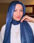Luxe Hijab - Blueberry