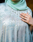 Royal Pearl Kaftan - Pistachio