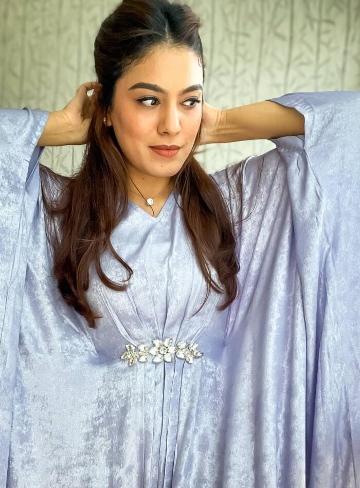 Dazzle Kaftan - Lilac Mist