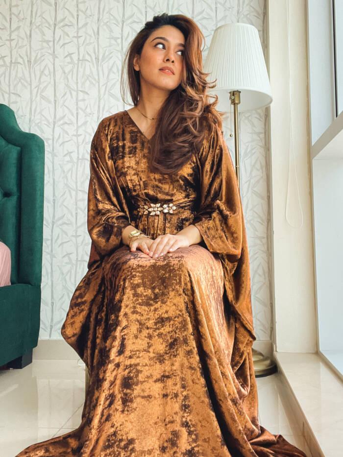 Dazzle Kaftan - Golden Sand