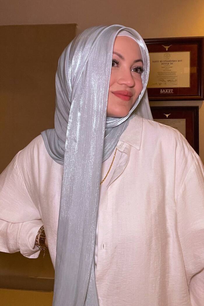 Luxe Hijab - Sky