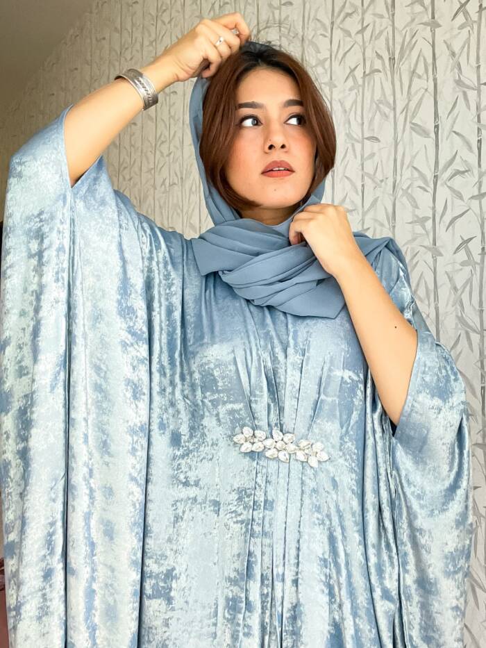 Dazzle Kaftan - Ocean