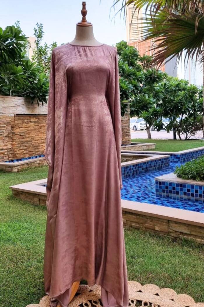 Luxury Kaftan - Tea Pink