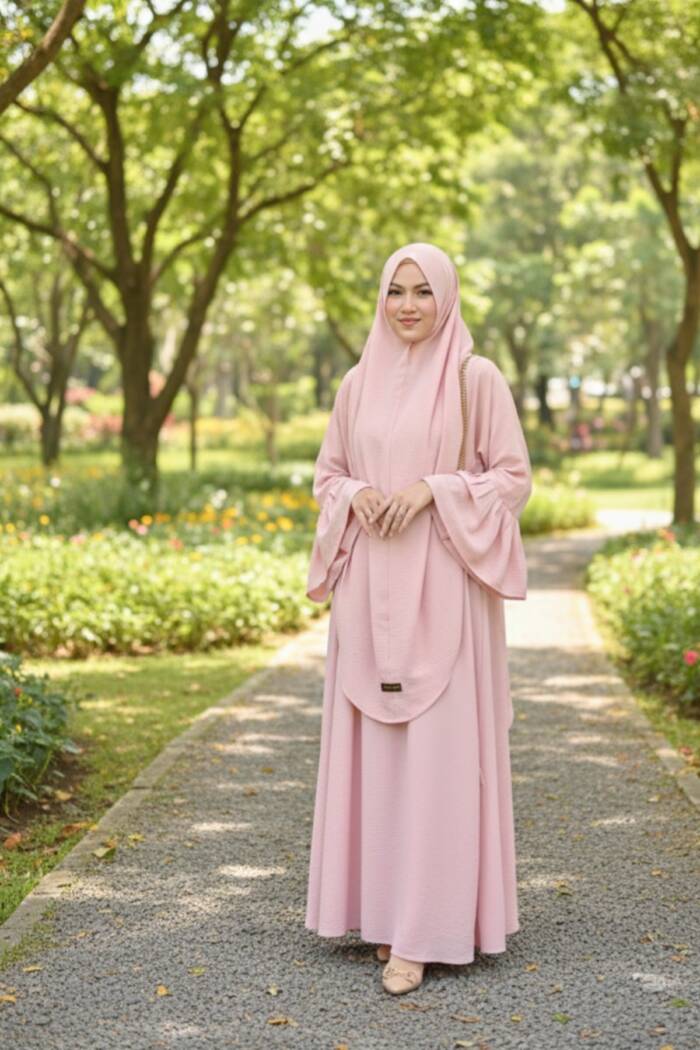 Serene - Umrah Petal Abaya