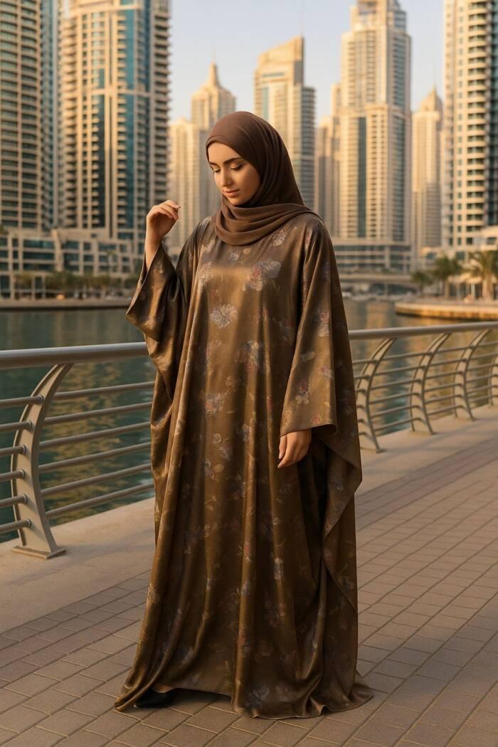 Forest Kaftan - Brown