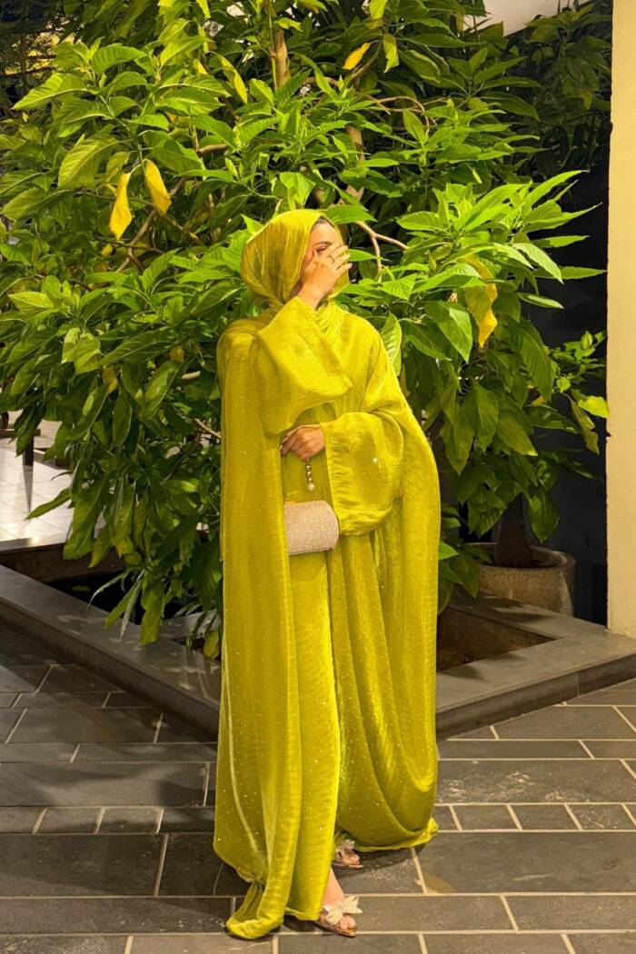 LIMELIGHT Studded Abaya