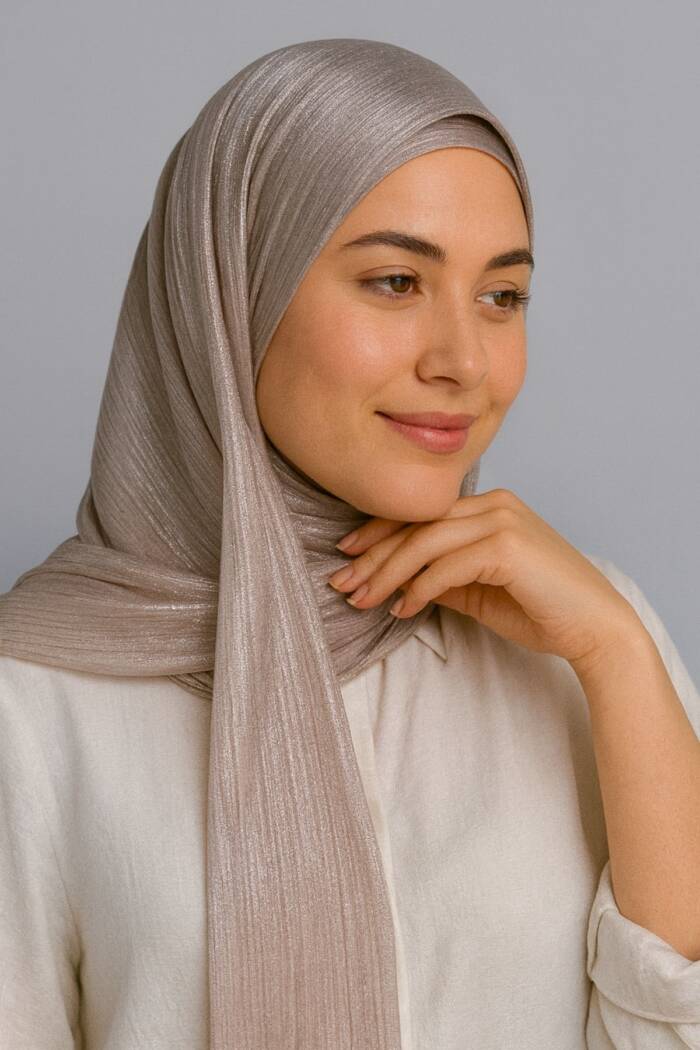 Luxe Hijab - Fawn
