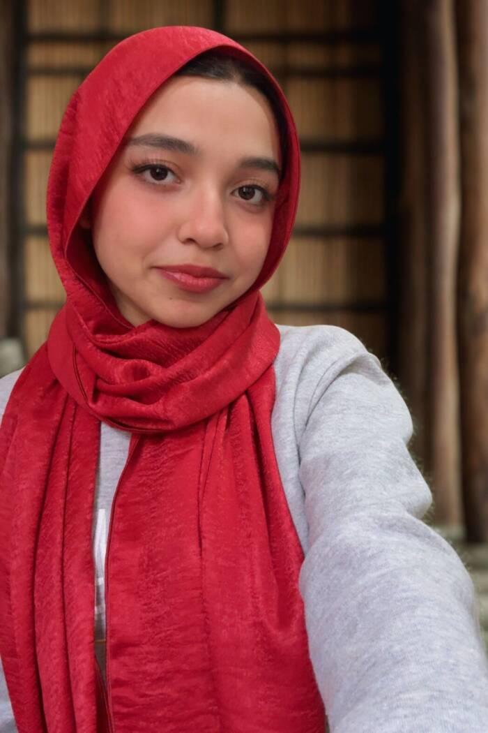 Extra Drape Hijabs - Festive Edition - Maroon