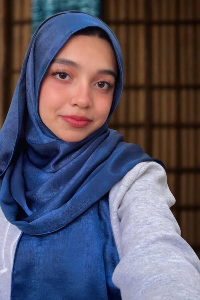 Extra Drape Hijabs - Festive Edition - Blue