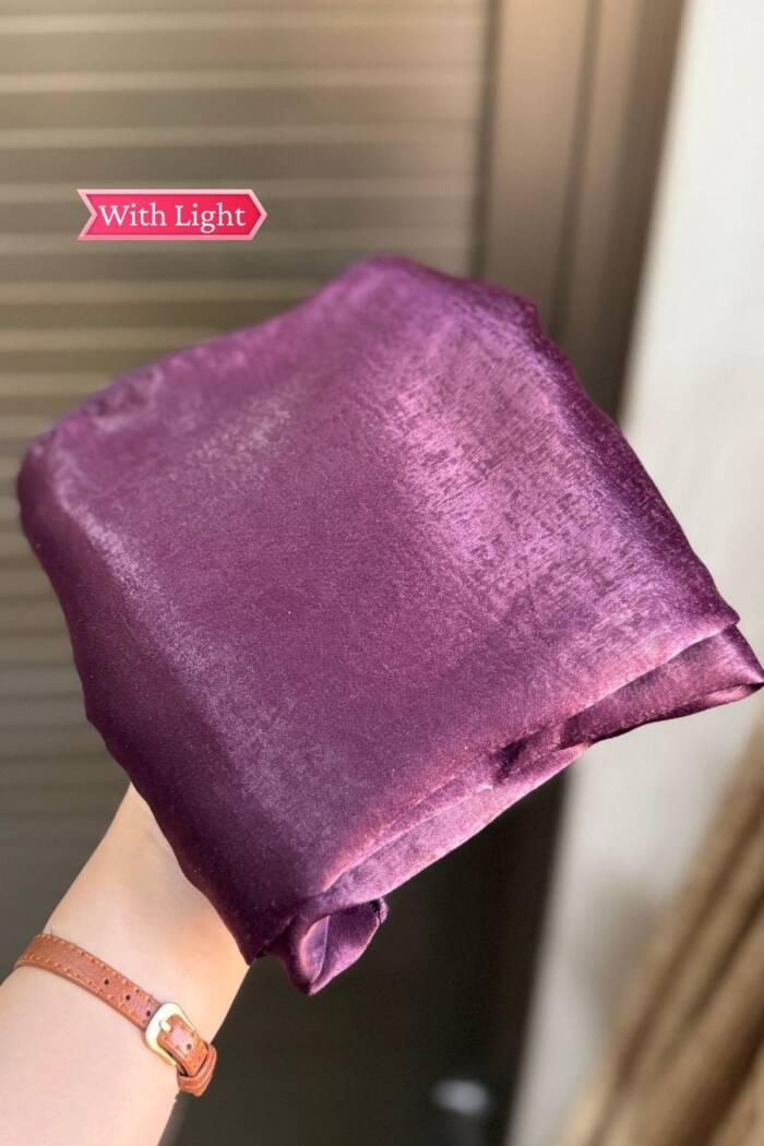 Extra Drape Hijabs - Festive Edition - Deep Purple